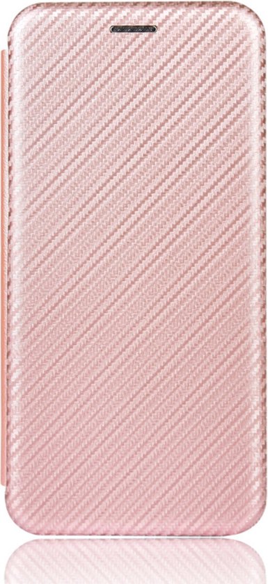 Slim Carbon Cover Hoes Etui voor iPod Touch - Roze