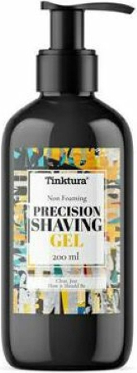 Tinktura Non foaming shaving gel Niet schuimende scheergel Hibiscus Castorolie Citroengras Natuurlijk