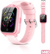 Sanbo® I30 Kinder Smartwatch GPS Tracker – 4G – Horloge – Smartwatch Kids – Tracker kind – Roze