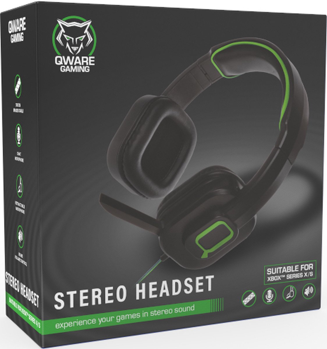 Qware Xbox X/S Series Gaming headset Pro