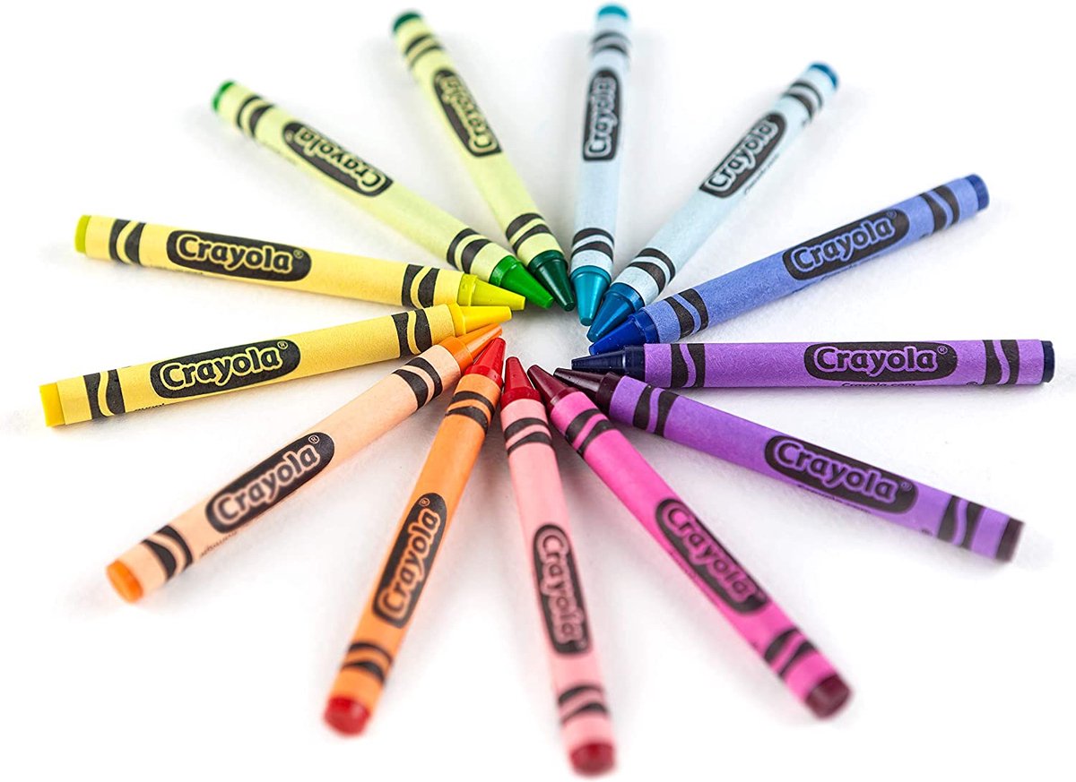 1€45 sur Pochette de 24 crayons à la cire Colours of the World