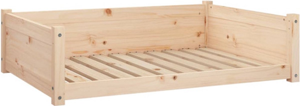 Vidaxl Hondenmand Bruin 95.5 X 65.5 X 28 Cm Hondenbed