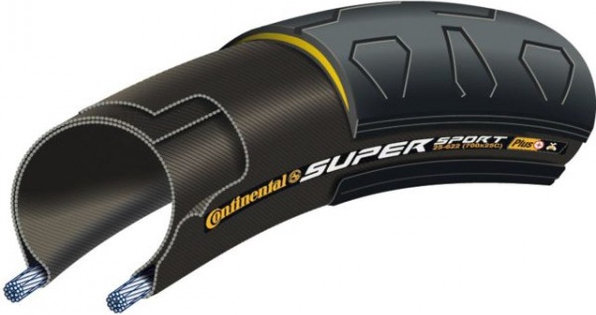 Continental Buitenband Supersport Plus 28 X 7/8 (23-622) Vouw — cadeau in Cadeau-ideeën - foto 7