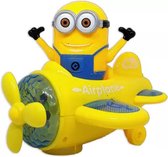 MINIONS Hot Speed ​​Omni-directioneel vliegtuigspeelgoed voor kinderen (KLEUR KAN VARIEREN VOLGENS DE BESCHIKBAARHEID)
