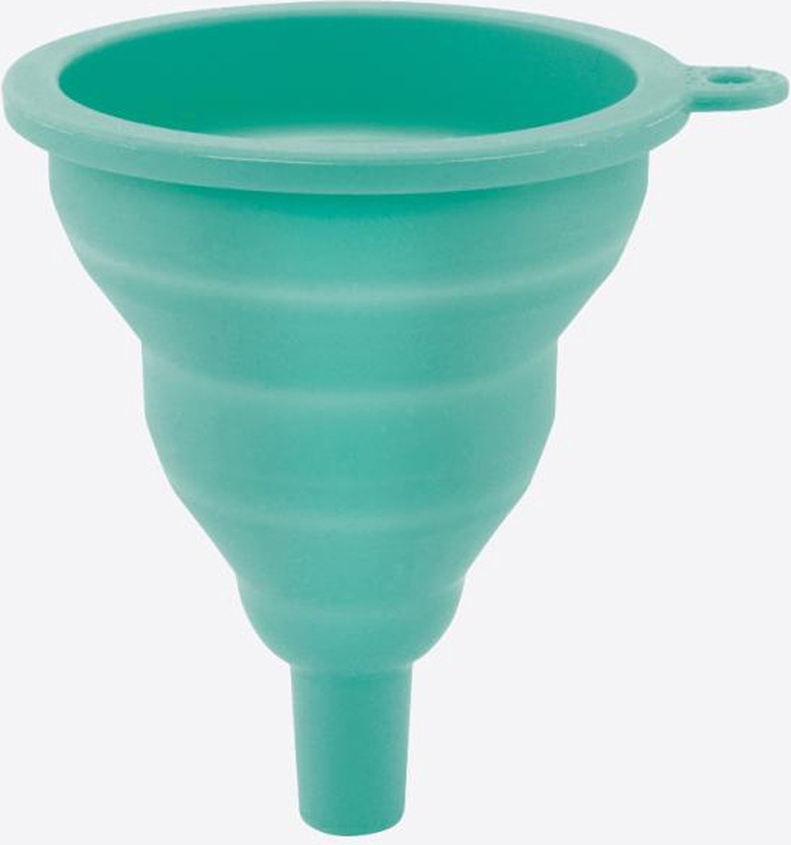 Dotz vouwbare trechter uit silicone aquablauw ø 8.5cm