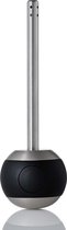 AdHoc Tafelaansteker - Swing - RVS Mat staal/Kunststof - ø 6 cm x 16 cm - Zilverkleurig/Zwart