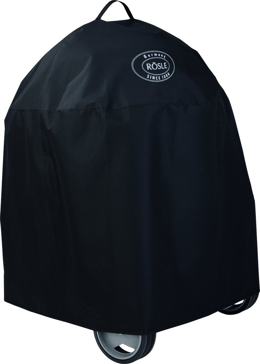 RĂ–SLE Houtskool-kogelgrill afdekhoes No.1 Sport F50, No.1 Belly F50, hoogwaardige beschermhoes van 100% polyester, met praktische klittenbandsluiting om vast te zetten, waterdicht