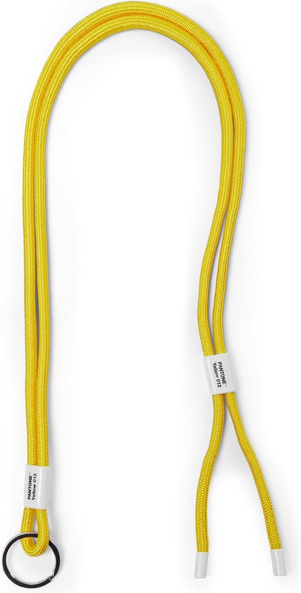 Copenhagen Design - Sleutelhanger Verstelbaar - Yellow 012 - Nylon - Geel
