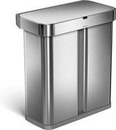 Simplehuman Trash Can Liner Pocket Voice Control Recycler 24 + 34 L