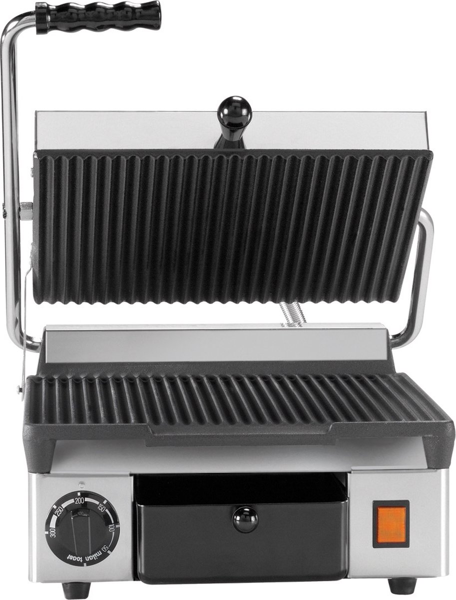 Milan Toast Contactgrill medium geribd - 310x380x170mm