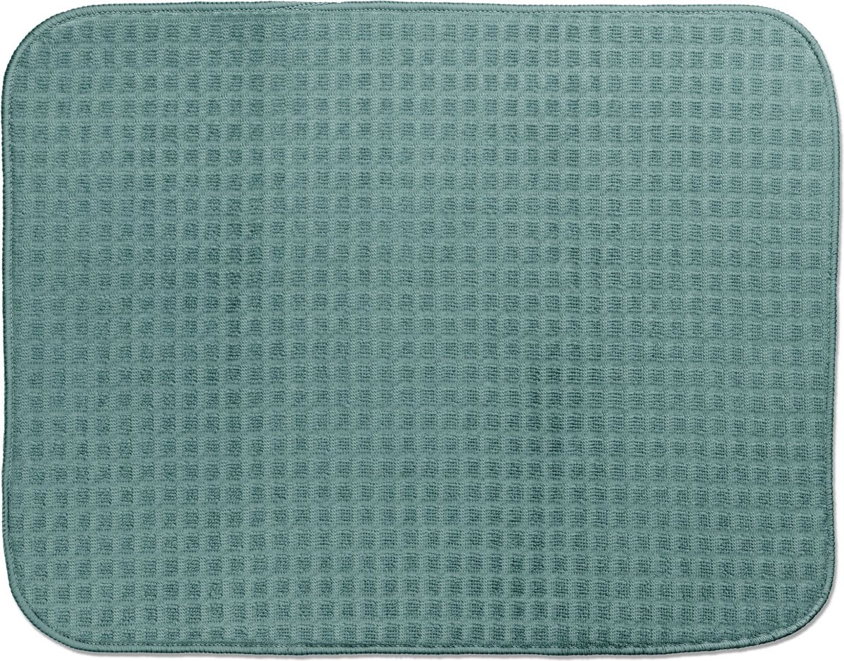 Goedkoopste Kela Keuken - Rapida Afdruipmat 50 x 38 cm - Polyester - Groen