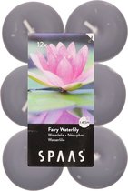 12x Geurtheelichtjes Fairy Waterlily 4,5 branduren - Waxinelichtjes
