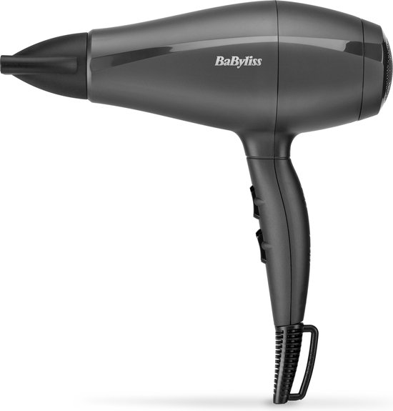 BaByliss Super Light PRO 5910E Haardroger - 2000W - HTDC Space Grey