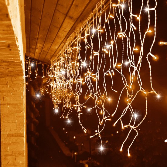 Central Park Ijspegel Lampjes Lichtsnoer - 480 LED's - Multikleur - 16x13x20c - Binnen & Buiten