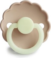 FRIGG - DAISY NIGHT - Fopspeen SILICONE - CROISSANT - T1