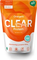 Orangefit Clear Protein - Vegan Proteïne Shake - 240g (15 drinks) - Tropical - Plantaardig Eiwitpoeder - Perfect Voor Je (Pre) Workout!