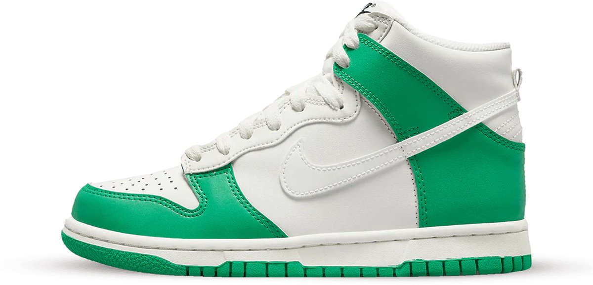 Nike Dunk High Stadium SE - Sneakers - Unisex - Maat 38 - Green/White - (Doos zonder deksel)
