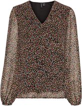 Vero Moda vmchi ls v-neck top MULTICOLOR XS