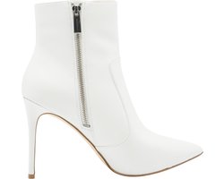 Michael Kors Rue Stiletto Dames Laarzen - Wit - Maat 37