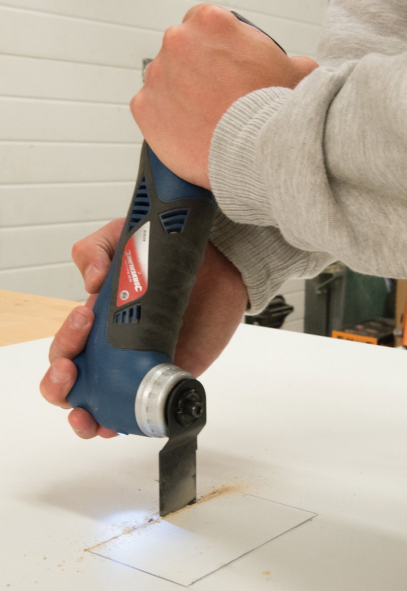 Silverline HCS Multitool Zaagbladen Set 10, 20 en 34 mm