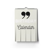 Verjaardagskalender | Design 1 | 24x35 | Staande Kalender | Huurdies | Verjaardagskalender Volwassenen