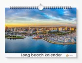 Long Beach kalender XL 42 x 29.7 cm | Verjaardagskalender Long Beach | Verjaardagskalender Volwassenen