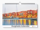 Astuce cadeau ! Calendrier Hurghada XL 42 x 29,7 cm | Calendrier des anniversaires Hurghada