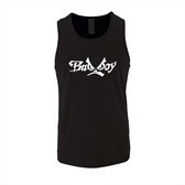 Zwarte Tanktop met “ BadBoy “ print Wit Size L
