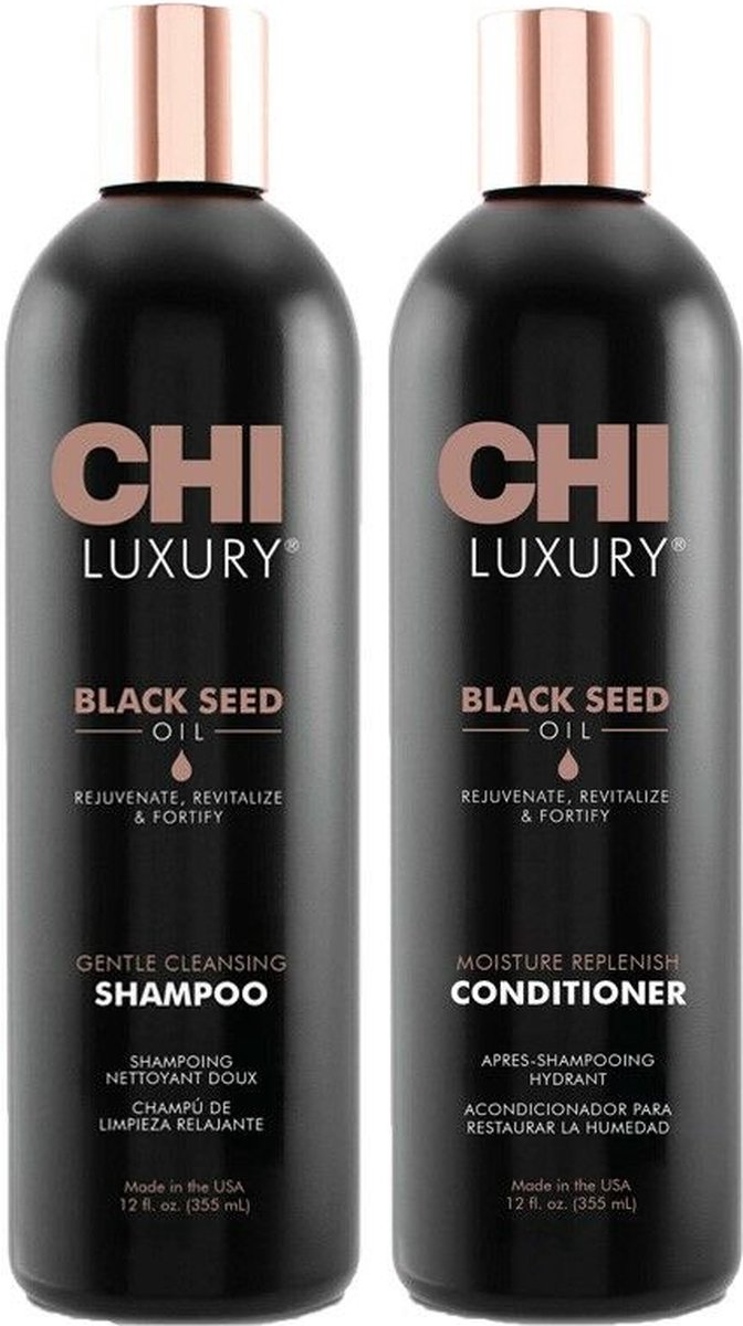 CHI Luxury Shampoo 355ml + Conditioner 355ml