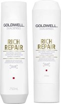Goldwell Dualsenses Rich Repair Shampooing Réparateur 250 ml + Après-shampooing 200 ml
