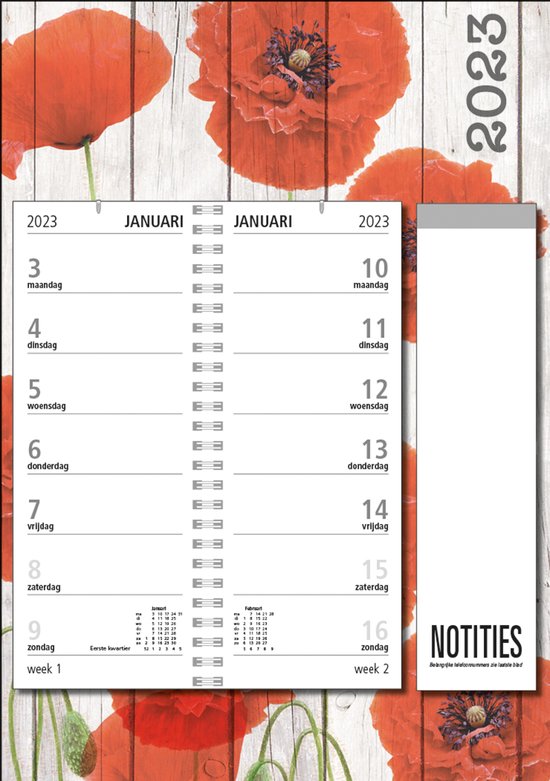 Calendrier Annuel 2026 Avec Forme Géométrique Rouge Et Jaune Vecteur