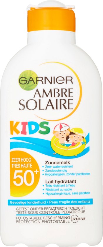 4. Garnier Ambre Solaire Kids zonnebrandmelk