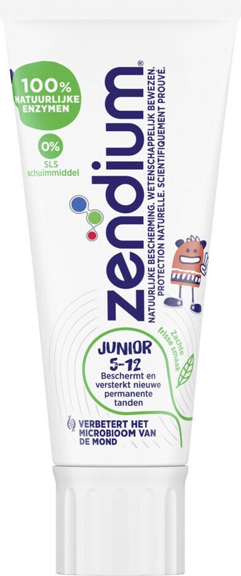 Zendium - Tandpasta - Junior
