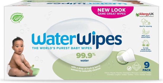 WaterWipes Snoetendoekjes 540 doekjes