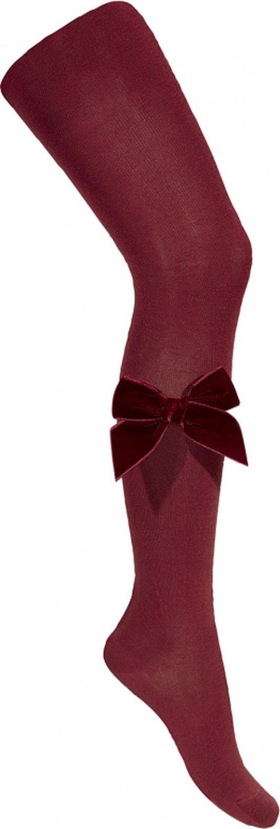 Cóndor Maillot Velvet Strik | 2489/1 | Garnet/Donkerrood | 27-30 | maat 6