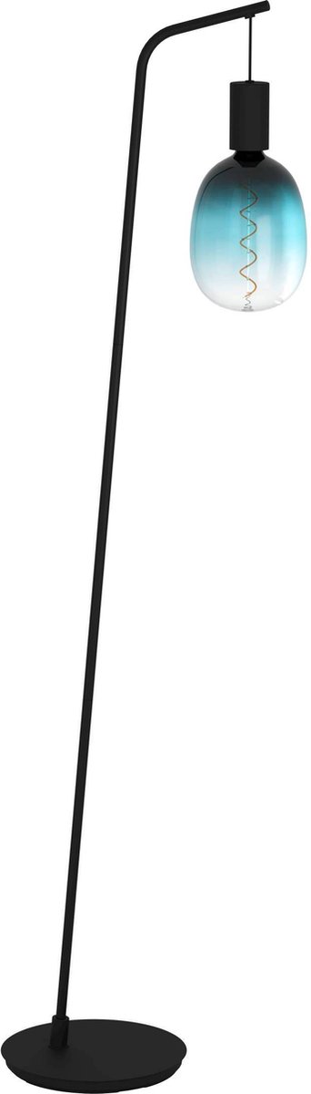 EGLO Cranley Vloerlamp - E27 - 170 cm - Zwart