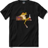 Casual Crook Kikker T-Shirt Heren / Dames Dieren Shirt