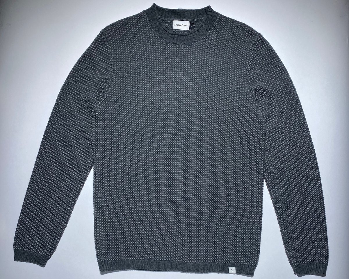 Nowadays Two Toned Sweater Trui