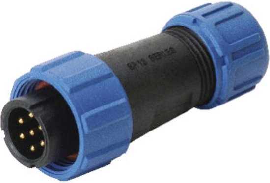 Deltron Connectors DELKSP1310/P3I Ronde connector Stekker, recht Totaal aantal polen: 3 1 stuk(s)