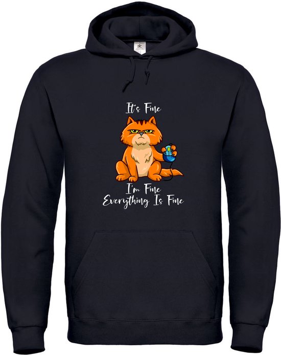 Klere-Zooi - Everything Is Fine - Hoodie - 4XL