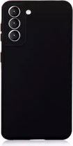 TPU back cover Geschikt voor Samsung Galaxy S21 FE - Zwart hoesje