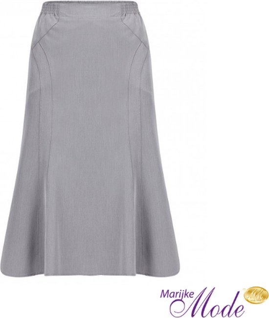 Sensia Fashion Rok Ranco Elastiek Grijs maat 48 bol