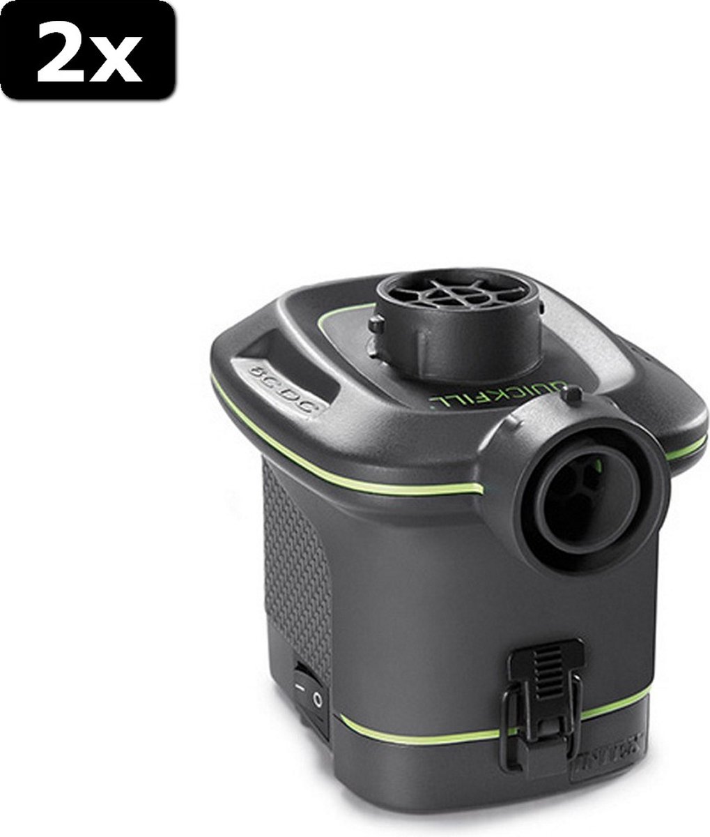 2x Intex 66638 Quick-Fill Elektrische Pomp Batterij | bol.com