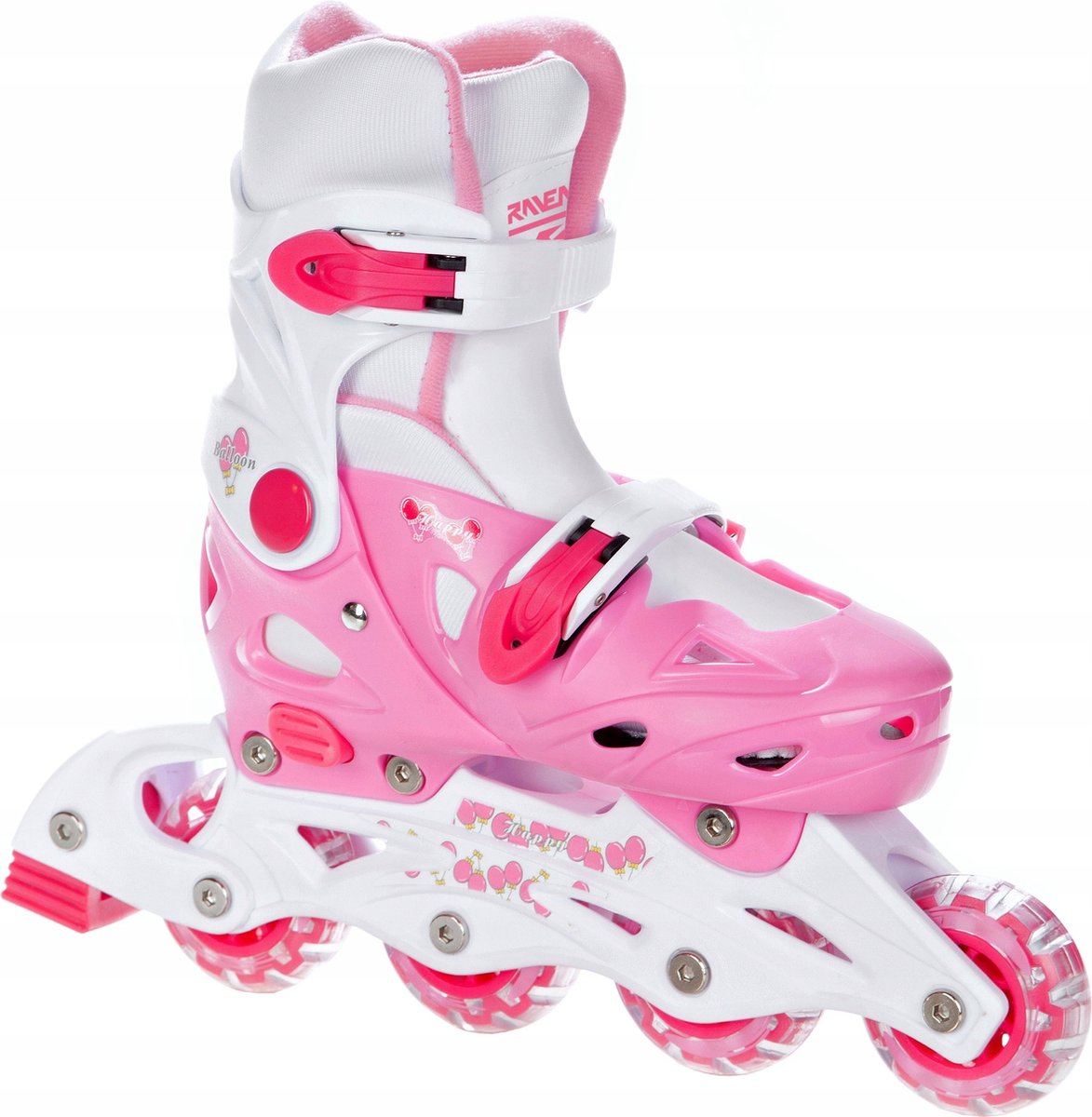 Raven Allure 4-in-1 Inline Skates Triskates Roller Skates Adjustable