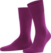 FALKE ClimaWool zonder patroon ademend warm droog milieuvriendelijk Duurzaam Lyocell Wol Roze Heren sokken - Maat 43-44