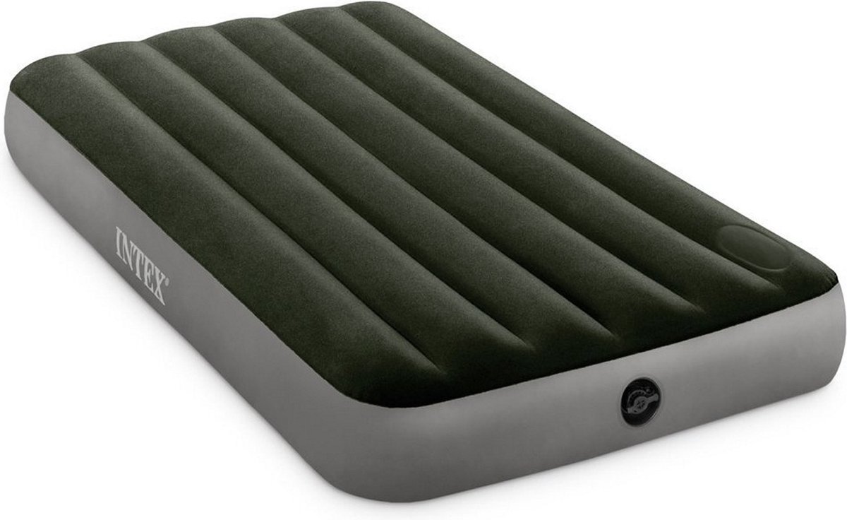 Intex 64761 Twin Dura-Beam Downy Luchtbed 191x99x25 cm Groen