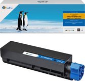 G&G toner compatibel met OKI 45807106 Tonercartridge zwart hoge capaciteit Huismerk