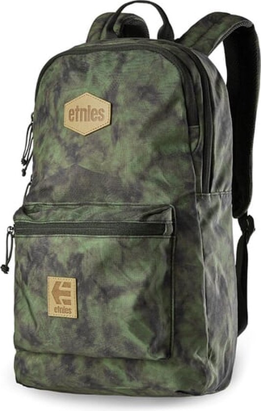 ETNIES FADER BACKPACK • TIE DYE • CAMO, Skateboard Rugtas, Schooltas