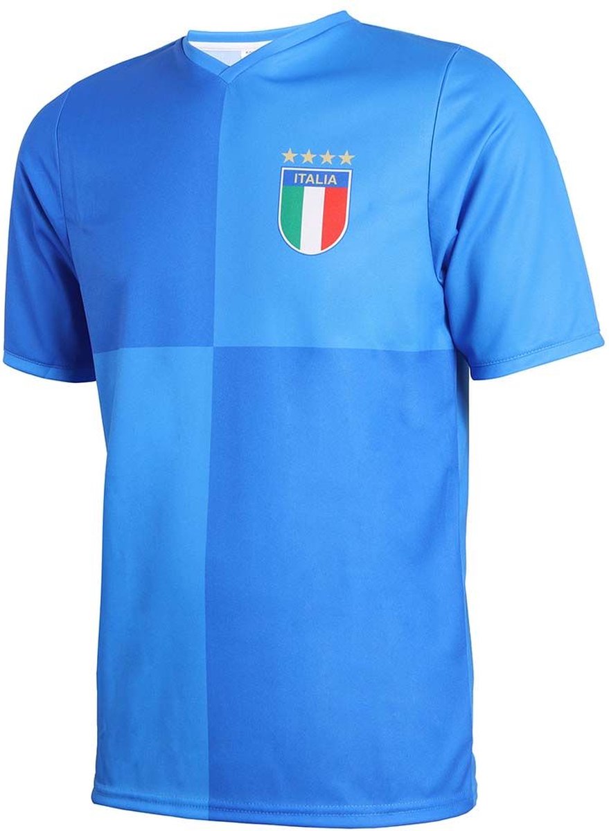 Italie Voetbalshirt Thuis - 2024-2025 - Voetbalshirts Kinderen - Jongens en Meisjes - Sportshirts - en Volwassene- Maat 140
