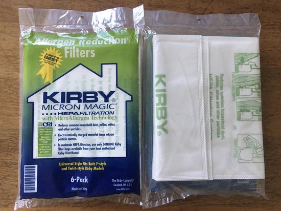 Sacs d'aspirateur Kirby filtre HEPA PLUS 12 pièces